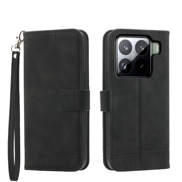 Dierfeng Dream Line TPU Hybrid PU Leather Phone Case, For Xiaomi Poco X7 Pro / Redmi Turbo 4, For Xiaomi 15 Pro, For Xiaomi 15