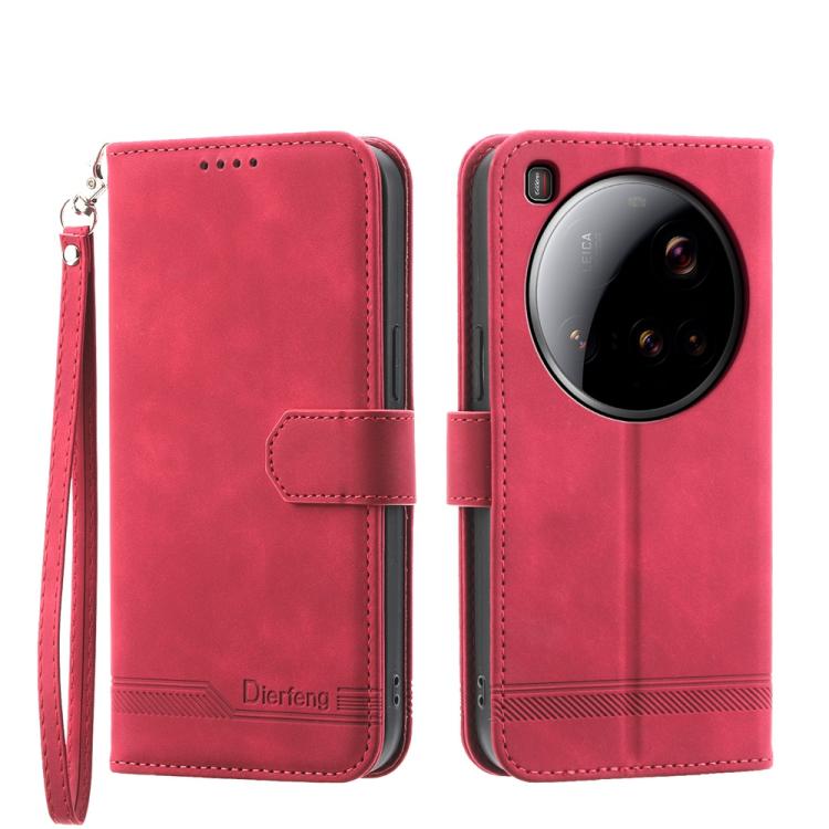 Dierfeng Dream Line TPU Hybrid PU Leather Phone Case, For Xiaomi 15T Pro 5G, For Xiaomi 15T 5G, For Xiaomi 15 Ultra, For Xiaomi Poco X7 Pro / Redmi Turbo 4, For Xiaomi 15 Pro, For Xiaomi 15