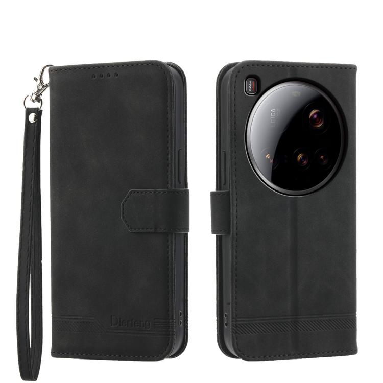 Dierfeng Dream Line TPU Hybrid PU Leather Phone Case, For Xiaomi 15T Pro 5G, For Xiaomi 15T 5G, For Xiaomi 15 Ultra, For Xiaomi Poco X7 Pro / Redmi Turbo 4, For Xiaomi 15 Pro, For Xiaomi 15