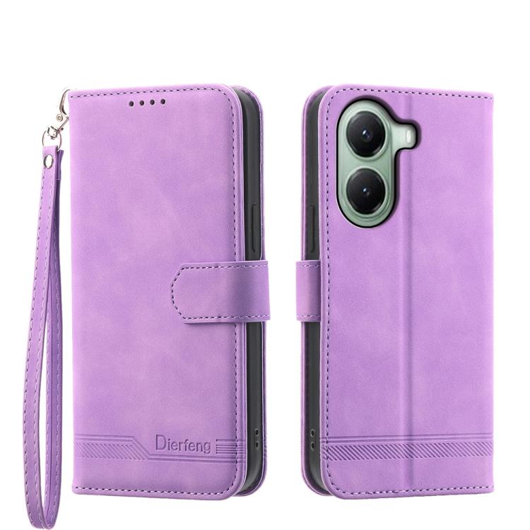 Dierfeng Dream Line TPU Hybrid PU Leather Phone Case, For Xiaomi Poco X7 Pro / Redmi Turbo 4, For Xiaomi 15 Pro, For Xiaomi 15