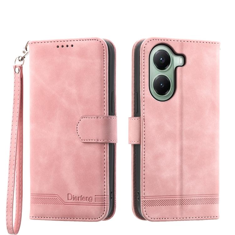 Dierfeng Dream Line TPU Hybrid PU Leather Phone Case, For Xiaomi Poco X7 Pro / Redmi Turbo 4, For Xiaomi 15 Pro, For Xiaomi 15