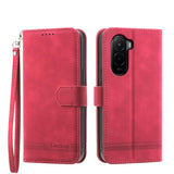 Dierfeng Dream Line TPU Hybrid PU Leather Phone Case, For Xiaomi 17 Pro Max, For Xiaomi 17 Pro, For Xiaomi 17, For Xiaomi Poco M7 4G 169mm, For Xiaomi Poco M7 4G 171mm, For Xiaomi 15T Pro 5G, For Xiaomi 15T 5G, For Xiaomi 15 Ultra