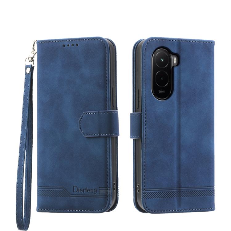 Dierfeng Dream Line TPU Hybrid PU Leather Phone Case, For Xiaomi 17 Pro Max, For Xiaomi 17 Pro, For Xiaomi 17, For Xiaomi Poco M7 4G 169mm, For Xiaomi Poco M7 4G 171mm, For Xiaomi 15T Pro 5G, For Xiaomi 15T 5G, For Xiaomi 15 Ultra