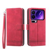 Dierfeng Dream Line TPU Hybrid PU Leather Phone Case, For Xiaomi 17 Pro Max, For Xiaomi 17 Pro, For Xiaomi 17, For Xiaomi Poco M7 4G 169mm, For Xiaomi Poco M7 4G 171mm, For Xiaomi 15T Pro 5G, For Xiaomi 15T 5G, For Xiaomi 15 Ultra
