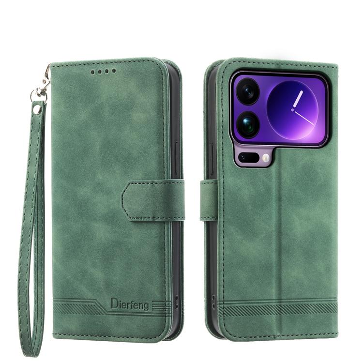 Dierfeng Dream Line TPU Hybrid PU Leather Phone Case, For Xiaomi 17 Pro Max, For Xiaomi 17 Pro, For Xiaomi 17, For Xiaomi Poco M7 4G 169mm, For Xiaomi Poco M7 4G 171mm, For Xiaomi 15T Pro 5G, For Xiaomi 15T 5G, For Xiaomi 15 Ultra