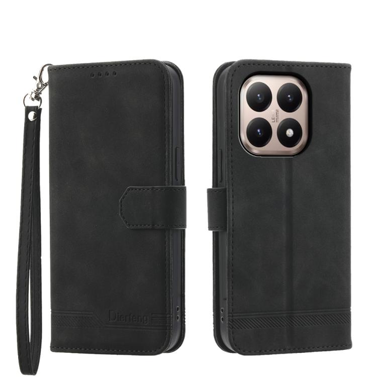 Dierfeng Dream Line TPU Hybrid PU Leather Phone Case, For Xiaomi 15T Pro 5G, For Xiaomi 15T 5G, For Xiaomi 15 Ultra, For Xiaomi Poco X7 Pro / Redmi Turbo 4, For Xiaomi 15 Pro, For Xiaomi 15