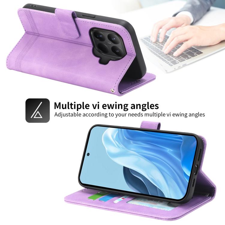 Dierfeng Dream Line TPU Hybrid PU Leather Phone Case, For Xiaomi 15T Pro 5G, For Xiaomi 15T 5G, For Xiaomi 15 Ultra, For Xiaomi Poco X7 Pro / Redmi Turbo 4, For Xiaomi 15 Pro, For Xiaomi 15