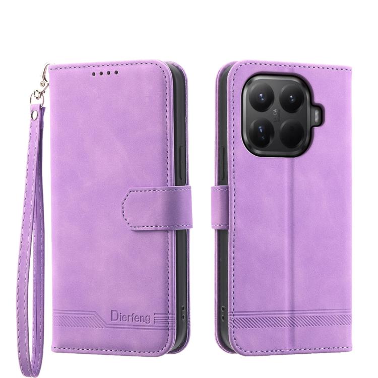 Dierfeng Dream Line TPU Hybrid PU Leather Phone Case, For Xiaomi 15T Pro 5G, For Xiaomi 15T 5G, For Xiaomi 15 Ultra, For Xiaomi Poco X7 Pro / Redmi Turbo 4, For Xiaomi 15 Pro, For Xiaomi 15