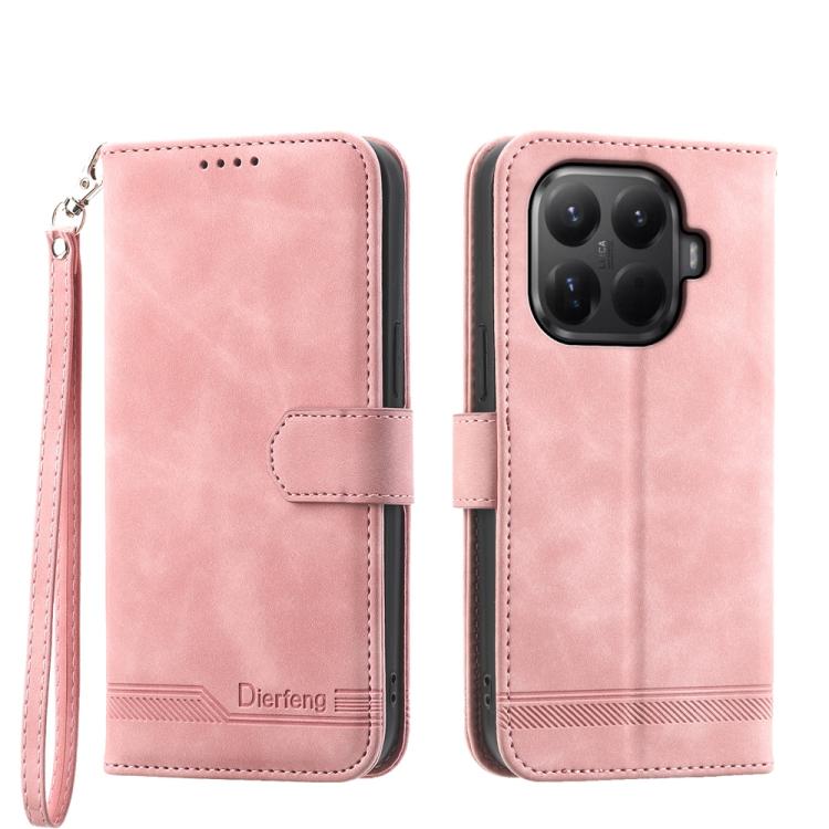 Dierfeng Dream Line TPU Hybrid PU Leather Phone Case, For Xiaomi 15T Pro 5G, For Xiaomi 15T 5G, For Xiaomi 15 Ultra, For Xiaomi Poco X7 Pro / Redmi Turbo 4, For Xiaomi 15 Pro, For Xiaomi 15