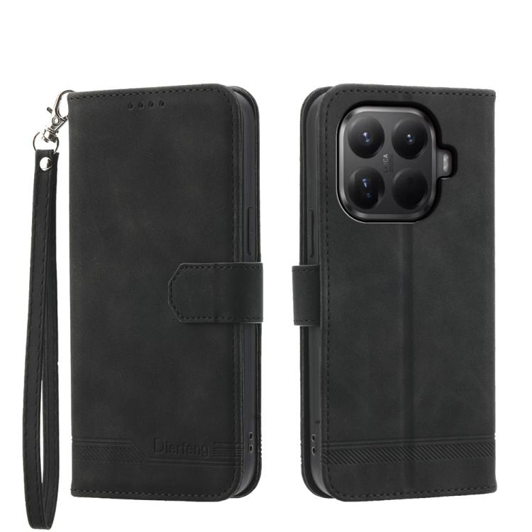 Dierfeng Dream Line TPU Hybrid PU Leather Phone Case, For Xiaomi 15T Pro 5G, For Xiaomi 15T 5G, For Xiaomi 15 Ultra, For Xiaomi Poco X7 Pro / Redmi Turbo 4, For Xiaomi 15 Pro, For Xiaomi 15