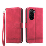 Dierfeng Dream Line TPU Hybrid PU Leather Phone Case, For Xiaomi 17 Pro Max, For Xiaomi 17 Pro, For Xiaomi 17, For Xiaomi Poco M7 4G 169mm, For Xiaomi Poco M7 4G 171mm, For Xiaomi 15T Pro 5G, For Xiaomi 15T 5G, For Xiaomi 15 Ultra