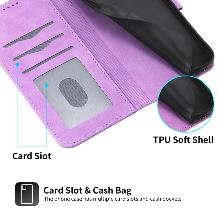 Dierfeng Dream Line TPU Hybrid PU Leather Phone Case, For Xiaomi 17 Max 5G, For Xiaomi 17T Pro 5G, For Xiaomi 17T 5G, For Xiaomi 17 Pro Max, For Xiaomi 17 Pro, For Xiaomi 17, For Xiaomi Poco M7 4G 169mm, For Xiaomi Poco M7 4G 171mm