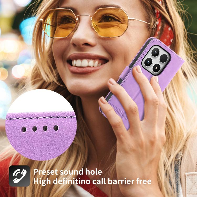 Dierfeng Dream Line TPU Hybrid PU Leather Phone Case, For Xiaomi 17 Max 5G, For Xiaomi 17T Pro 5G, For Xiaomi 17T 5G, For Xiaomi 17 Pro Max, For Xiaomi 17 Pro, For Xiaomi 17, For Xiaomi Poco M7 4G 169mm, For Xiaomi Poco M7 4G 171mm