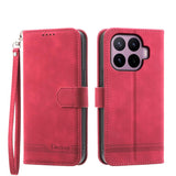 Dierfeng Dream Line TPU Hybrid PU Leather Phone Case, For Xiaomi 17 Max 5G, For Xiaomi 17T Pro 5G, For Xiaomi 17T 5G, For Xiaomi 17 Pro Max, For Xiaomi 17 Pro, For Xiaomi 17, For Xiaomi Poco M7 4G 169mm, For Xiaomi Poco M7 4G 171mm