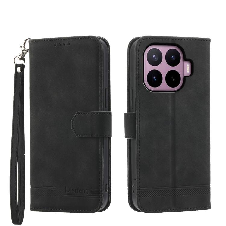 Dierfeng Dream Line TPU Hybrid PU Leather Phone Case, For Xiaomi 17 Max 5G, For Xiaomi 17T Pro 5G, For Xiaomi 17T 5G, For Xiaomi 17 Pro Max, For Xiaomi 17 Pro, For Xiaomi 17, For Xiaomi Poco M7 4G 169mm, For Xiaomi Poco M7 4G 171mm