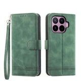 Dierfeng Dream Line TPU Hybrid PU Leather Phone Case, For Xiaomi 17 Max 5G, For Xiaomi 17T Pro 5G, For Xiaomi 17T 5G, For Xiaomi 17 Pro Max, For Xiaomi 17 Pro, For Xiaomi 17, For Xiaomi Poco M7 4G 169mm, For Xiaomi Poco M7 4G 171mm