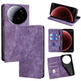 RFID Anti-theft Brush Magnetic Leather Phone Case, For Xiaomi 17 Ultra, For Xiaomi 17 Pro Max, For Xiaomi 17 Pro, For Xiaomi 17, For Xiaomi Civi 5 Pro 5G, For Xiaomi 15 Ultra, For Xiaomi 14T Pro 5G, For Xiaomi 14T 5G