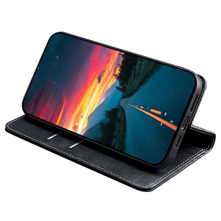 RFID Anti-theft Brush Magnetic Leather Phone Case, For Xiaomi 17 Ultra, For Xiaomi 17 Pro Max, For Xiaomi 17 Pro, For Xiaomi 17, For Xiaomi Civi 5 Pro 5G, For Xiaomi 15 Ultra, For Xiaomi 14T Pro 5G, For Xiaomi 14T 5G