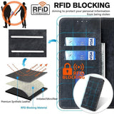 RFID Anti-theft Brush Magnetic Leather Phone Case, For Xiaomi 17 Ultra, For Xiaomi 17 Pro Max, For Xiaomi 17 Pro, For Xiaomi 17, For Xiaomi Civi 5 Pro 5G, For Xiaomi 15 Ultra, For Xiaomi 14T Pro 5G, For Xiaomi 14T 5G