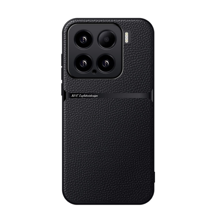 Litchi Leather Magnetic Full Coverage Shockproof Phone Case, For Xiaomi 15, For Xiaomi 14T Pro, For Xiaomi 14T, For Xiaomi 14 Ultra, For Xiaomi 14 Pro, For Xiaomi 14, For Xiaomi 13 Pro, For Xiaomi 13