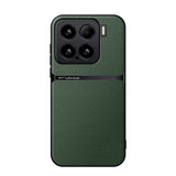 Litchi Leather Magnetic Full Coverage Shockproof Phone Case, For Xiaomi 15, For Xiaomi 14T Pro, For Xiaomi 14T, For Xiaomi 14 Ultra, For Xiaomi 14 Pro, For Xiaomi 14, For Xiaomi 13 Pro, For Xiaomi 13