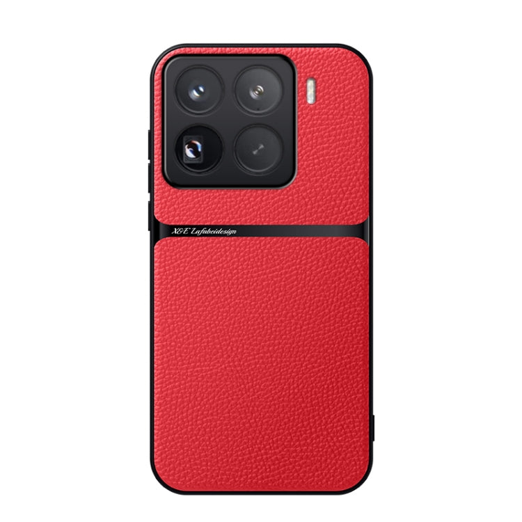 Litchi Leather Magnetic Full Coverage Shockproof Phone Case, For Xiaomi 17 Pro Max, For Xiaomi 17 Pro, For Xiaomi 17, For Xiaomi 15T Pro 5G, For Xiaomi 15T 5G, For Xiaomi 15 Ultra, For Xiaomi Poco M7 Pro 5G, For Xiaomi 15 Pro