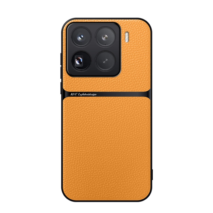 Litchi Leather Magnetic Full Coverage Shockproof Phone Case, For Xiaomi 17 Pro Max, For Xiaomi 17 Pro, For Xiaomi 17, For Xiaomi 15T Pro 5G, For Xiaomi 15T 5G, For Xiaomi 15 Ultra, For Xiaomi Poco M7 Pro 5G, For Xiaomi 15 Pro