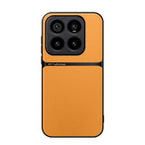 Litchi Leather Magnetic Full Coverage Shockproof Phone Case, For Xiaomi 15, For Xiaomi 14T Pro, For Xiaomi 14T, For Xiaomi 14 Ultra, For Xiaomi 14 Pro, For Xiaomi 14, For Xiaomi 13 Pro, For Xiaomi 13