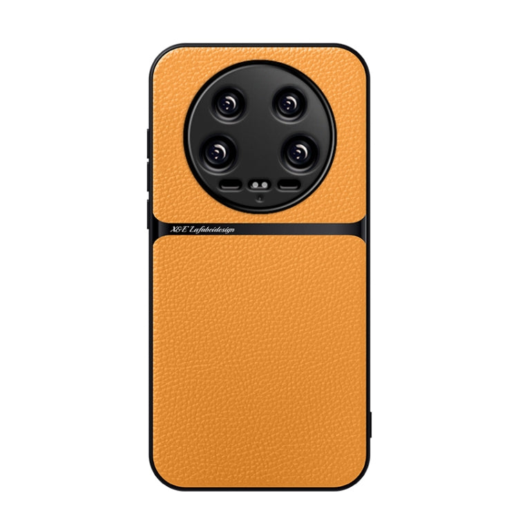 Litchi Leather Magnetic Full Coverage Shockproof Phone Case, For Xiaomi 15, For Xiaomi 14T Pro, For Xiaomi 14T, For Xiaomi 14 Ultra, For Xiaomi 14 Pro, For Xiaomi 14, For Xiaomi 13 Pro, For Xiaomi 13