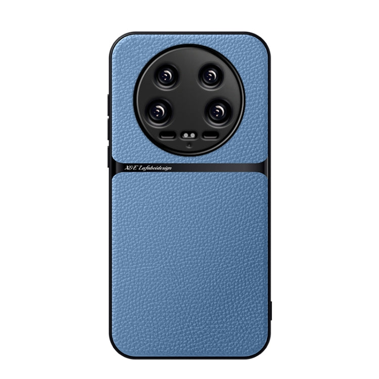Litchi Leather Magnetic Full Coverage Shockproof Phone Case, For Xiaomi 15, For Xiaomi 14T Pro, For Xiaomi 14T, For Xiaomi 14 Ultra, For Xiaomi 14 Pro, For Xiaomi 14, For Xiaomi 13 Pro, For Xiaomi 13