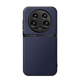 Litchi Leather Magnetic Full Coverage Shockproof Phone Case, For Xiaomi 15, For Xiaomi 14T Pro, For Xiaomi 14T, For Xiaomi 14 Ultra, For Xiaomi 14 Pro, For Xiaomi 14, For Xiaomi 13 Pro, For Xiaomi 13