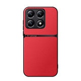 Litchi Leather Magnetic Full Coverage Shockproof Phone Case, For Xiaomi 15, For Xiaomi 14T Pro, For Xiaomi 14T, For Xiaomi 14 Ultra, For Xiaomi 14 Pro, For Xiaomi 14, For Xiaomi 13 Pro, For Xiaomi 13