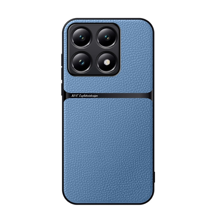 Litchi Leather Magnetic Full Coverage Shockproof Phone Case, For Xiaomi 15, For Xiaomi 14T Pro, For Xiaomi 14T, For Xiaomi 14 Ultra, For Xiaomi 14 Pro, For Xiaomi 14, For Xiaomi 13 Pro, For Xiaomi 13