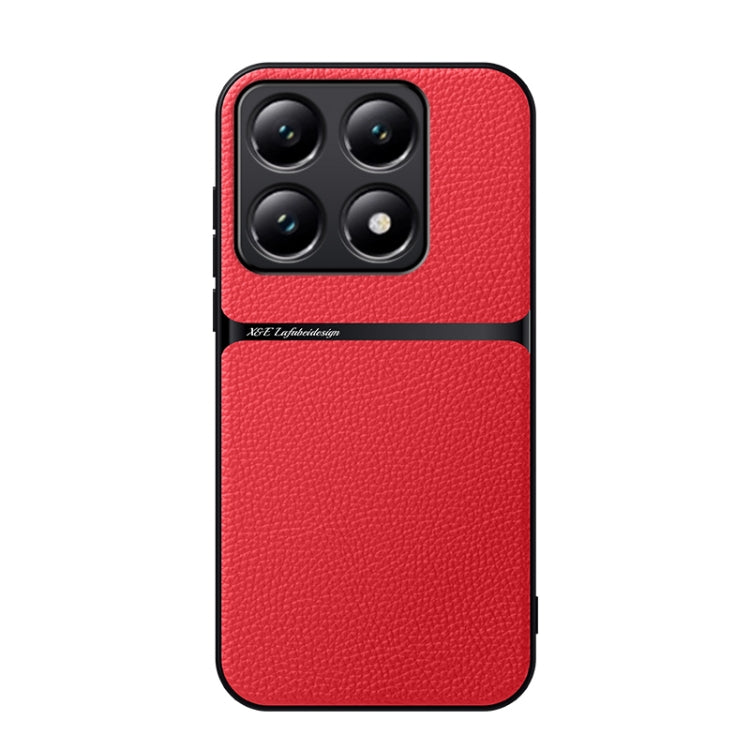 Litchi Leather Magnetic Full Coverage Shockproof Phone Case, For Xiaomi 15, For Xiaomi 14T Pro, For Xiaomi 14T, For Xiaomi 14 Ultra, For Xiaomi 14 Pro, For Xiaomi 14, For Xiaomi 13 Pro, For Xiaomi 13