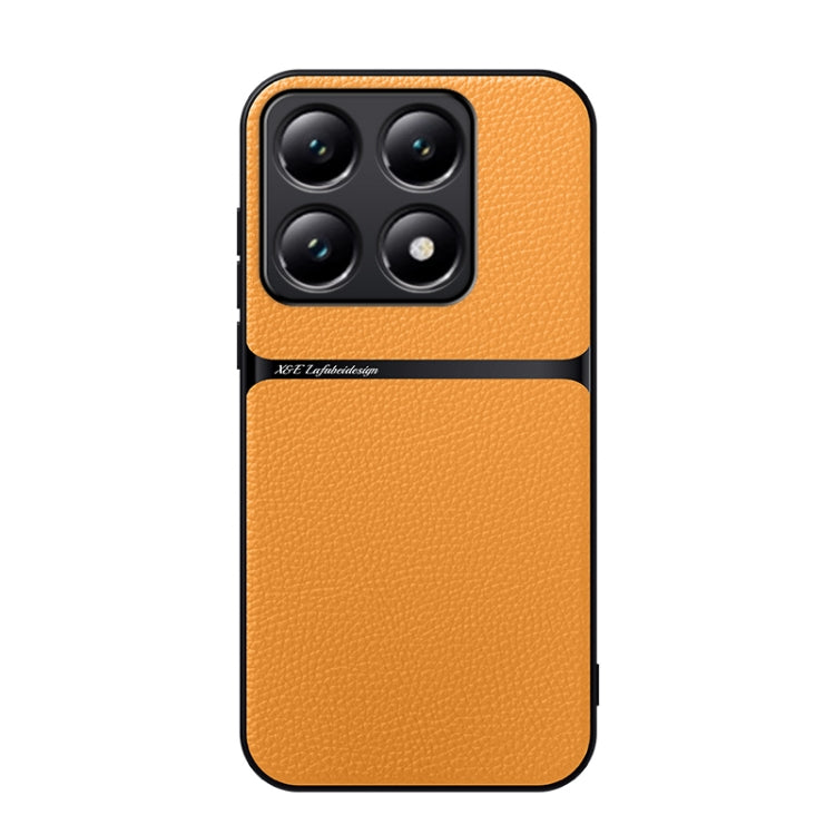 Litchi Leather Magnetic Full Coverage Shockproof Phone Case, For Xiaomi 15, For Xiaomi 14T Pro, For Xiaomi 14T, For Xiaomi 14 Ultra, For Xiaomi 14 Pro, For Xiaomi 14, For Xiaomi 13 Pro, For Xiaomi 13