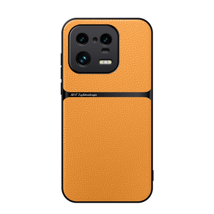 Litchi Leather Magnetic Full Coverage Shockproof Phone Case, For Xiaomi 15, For Xiaomi 14T Pro, For Xiaomi 14T, For Xiaomi 14 Ultra, For Xiaomi 14 Pro, For Xiaomi 14, For Xiaomi 13 Pro, For Xiaomi 13