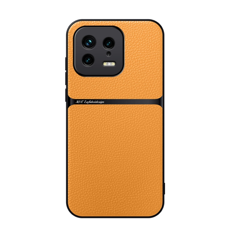 Litchi Leather Magnetic Full Coverage Shockproof Phone Case, For Xiaomi 15, For Xiaomi 14T Pro, For Xiaomi 14T, For Xiaomi 14 Ultra, For Xiaomi 14 Pro, For Xiaomi 14, For Xiaomi 13 Pro, For Xiaomi 13
