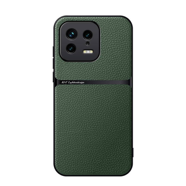 Litchi Leather Magnetic Full Coverage Shockproof Phone Case, For Xiaomi 15, For Xiaomi 14T Pro, For Xiaomi 14T, For Xiaomi 14 Ultra, For Xiaomi 14 Pro, For Xiaomi 14, For Xiaomi 13 Pro, For Xiaomi 13