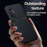 Litchi Leather Magnetic Full Coverage Shockproof Phone Case, For Xiaomi 12 Pro / 12S Pro, For Xiaomi 12 / 12S / 12X, For Xiaomi 11T / 11T Pro, For Xiaomi Mi 11 Lite 4G / 5G, For Xiaomi Mi 11 Pro, For Xiaomi Mi 11