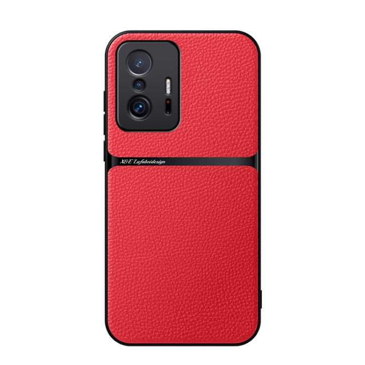 Litchi Leather Magnetic Full Coverage Shockproof Phone Case, For Xiaomi 12 Pro / 12S Pro, For Xiaomi 12 / 12S / 12X, For Xiaomi 11T / 11T Pro, For Xiaomi Mi 11 Lite 4G / 5G, For Xiaomi Mi 11 Pro, For Xiaomi Mi 11