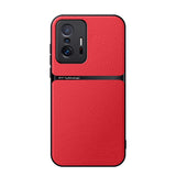 Litchi Leather Magnetic Full Coverage Shockproof Phone Case, For Xiaomi 12 Pro / 12S Pro, For Xiaomi 12 / 12S / 12X, For Xiaomi 11T / 11T Pro, For Xiaomi Mi 11 Lite 4G / 5G, For Xiaomi Mi 11 Pro, For Xiaomi Mi 11