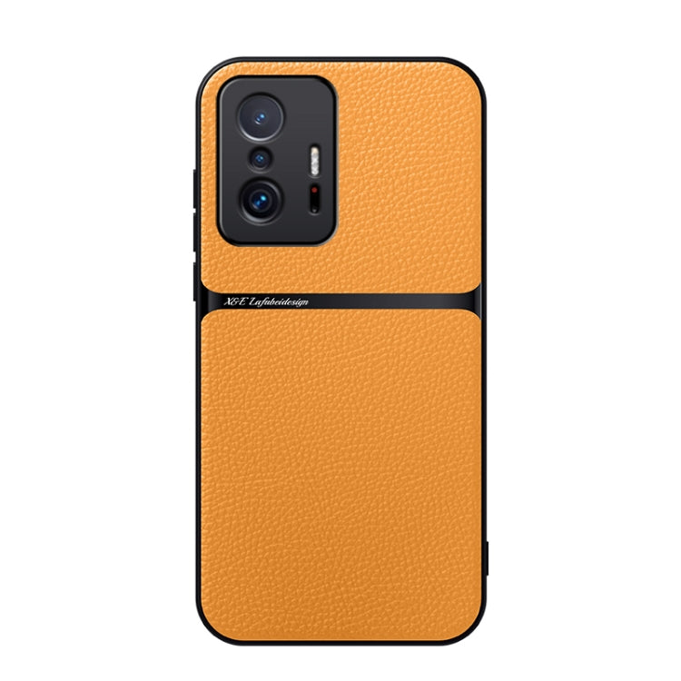 Litchi Leather Magnetic Full Coverage Shockproof Phone Case, For Xiaomi 12 Pro / 12S Pro, For Xiaomi 12 / 12S / 12X, For Xiaomi 11T / 11T Pro, For Xiaomi Mi 11 Lite 4G / 5G, For Xiaomi Mi 11 Pro, For Xiaomi Mi 11