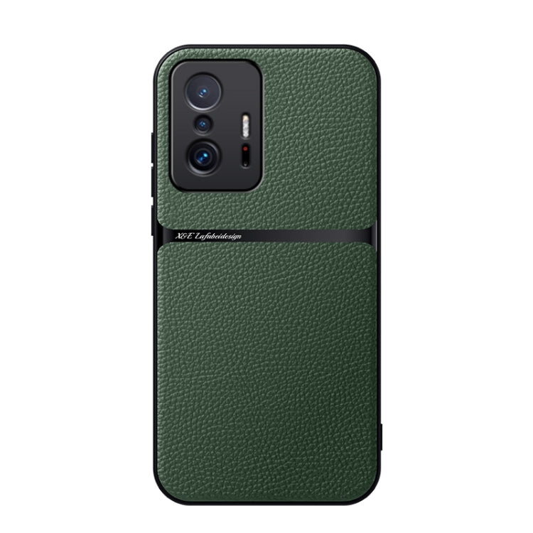 Litchi Leather Magnetic Full Coverage Shockproof Phone Case, For Xiaomi 12 Pro / 12S Pro, For Xiaomi 12 / 12S / 12X, For Xiaomi 11T / 11T Pro, For Xiaomi Mi 11 Lite 4G / 5G, For Xiaomi Mi 11 Pro, For Xiaomi Mi 11