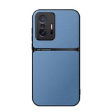 Litchi Leather Magnetic Full Coverage Shockproof Phone Case, For Xiaomi 12 Pro / 12S Pro, For Xiaomi 12 / 12S / 12X, For Xiaomi 11T / 11T Pro, For Xiaomi Mi 11 Lite 4G / 5G, For Xiaomi Mi 11 Pro, For Xiaomi Mi 11