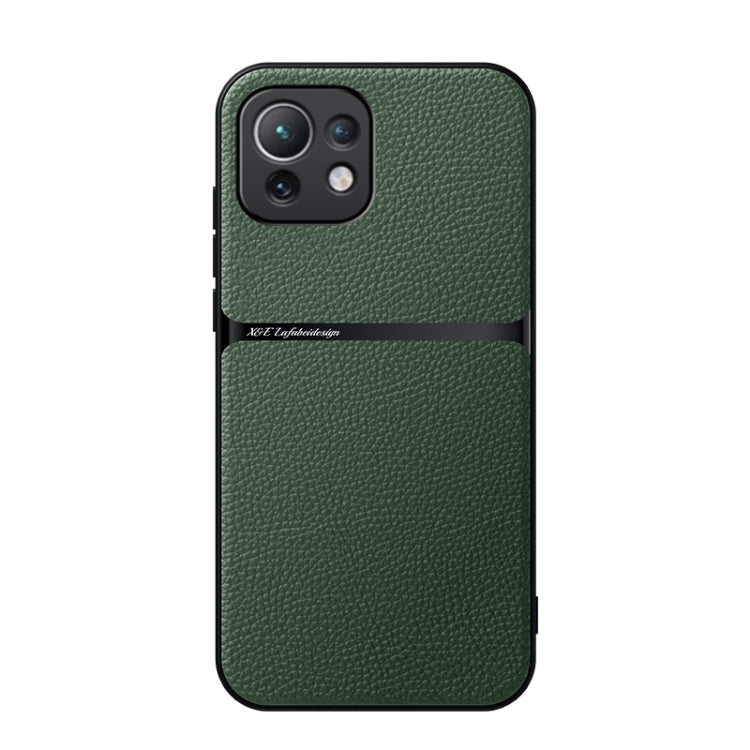 Litchi Leather Magnetic Full Coverage Shockproof Phone Case, For Xiaomi 12 Pro / 12S Pro, For Xiaomi 12 / 12S / 12X, For Xiaomi 11T / 11T Pro, For Xiaomi Mi 11 Lite 4G / 5G, For Xiaomi Mi 11 Pro, For Xiaomi Mi 11