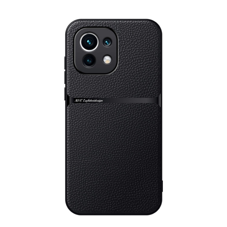 Litchi Leather Magnetic Full Coverage Shockproof Phone Case, For Xiaomi 12 Pro / 12S Pro, For Xiaomi 12 / 12S / 12X, For Xiaomi 11T / 11T Pro, For Xiaomi Mi 11 Lite 4G / 5G, For Xiaomi Mi 11 Pro, For Xiaomi Mi 11