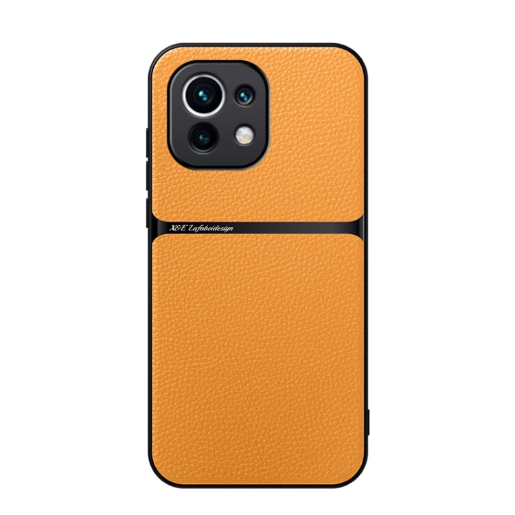 Litchi Leather Magnetic Full Coverage Shockproof Phone Case, For Xiaomi 12 Pro / 12S Pro, For Xiaomi 12 / 12S / 12X, For Xiaomi 11T / 11T Pro, For Xiaomi Mi 11 Lite 4G / 5G, For Xiaomi Mi 11 Pro, For Xiaomi Mi 11