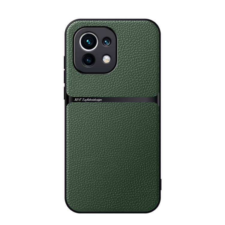 Litchi Leather Magnetic Full Coverage Shockproof Phone Case, For Xiaomi 12 Pro / 12S Pro, For Xiaomi 12 / 12S / 12X, For Xiaomi 11T / 11T Pro, For Xiaomi Mi 11 Lite 4G / 5G, For Xiaomi Mi 11 Pro, For Xiaomi Mi 11