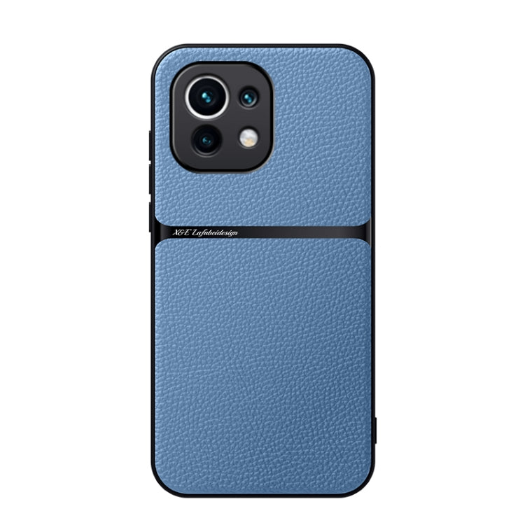 Litchi Leather Magnetic Full Coverage Shockproof Phone Case, For Xiaomi 12 Pro / 12S Pro, For Xiaomi 12 / 12S / 12X, For Xiaomi 11T / 11T Pro, For Xiaomi Mi 11 Lite 4G / 5G, For Xiaomi Mi 11 Pro, For Xiaomi Mi 11
