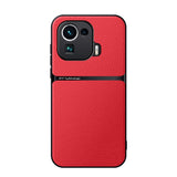 Litchi Leather Magnetic Full Coverage Shockproof Phone Case, For Xiaomi 12 Pro / 12S Pro, For Xiaomi 12 / 12S / 12X, For Xiaomi 11T / 11T Pro, For Xiaomi Mi 11 Lite 4G / 5G, For Xiaomi Mi 11 Pro, For Xiaomi Mi 11